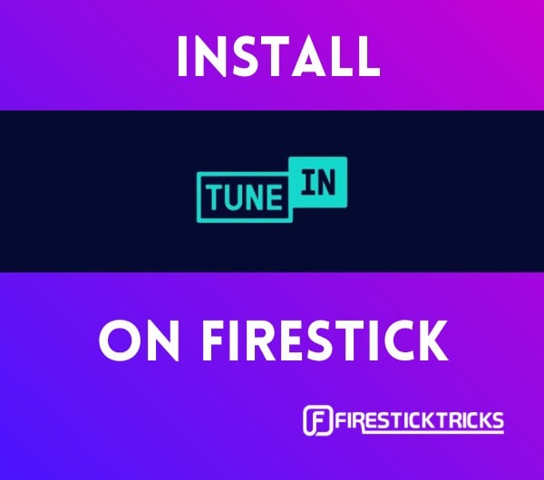 install tunein on firestick