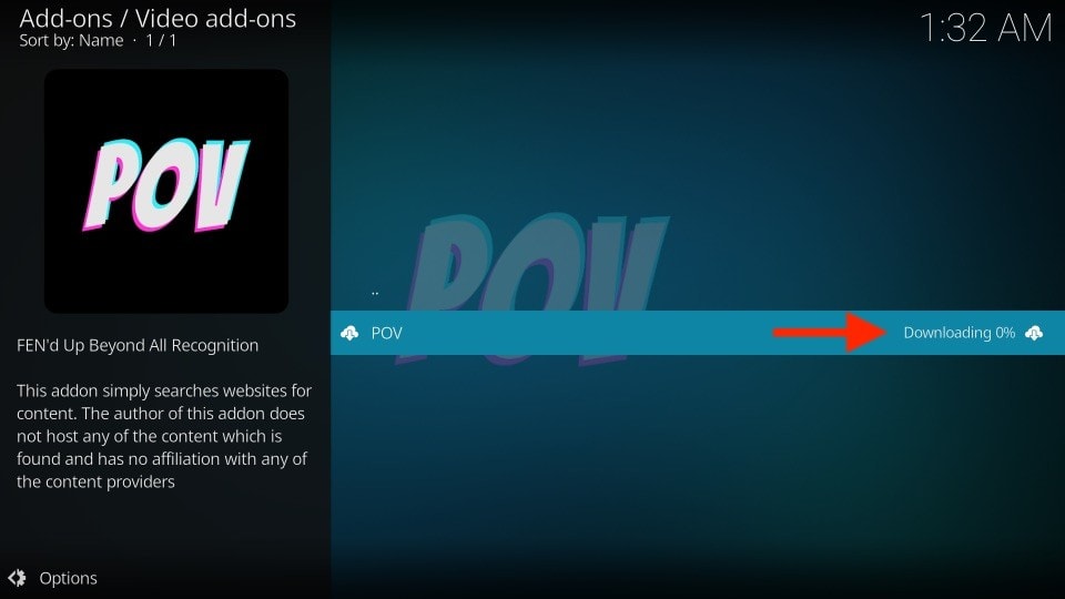 wait for installation