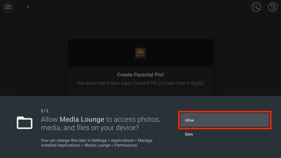 media lounge apk guide