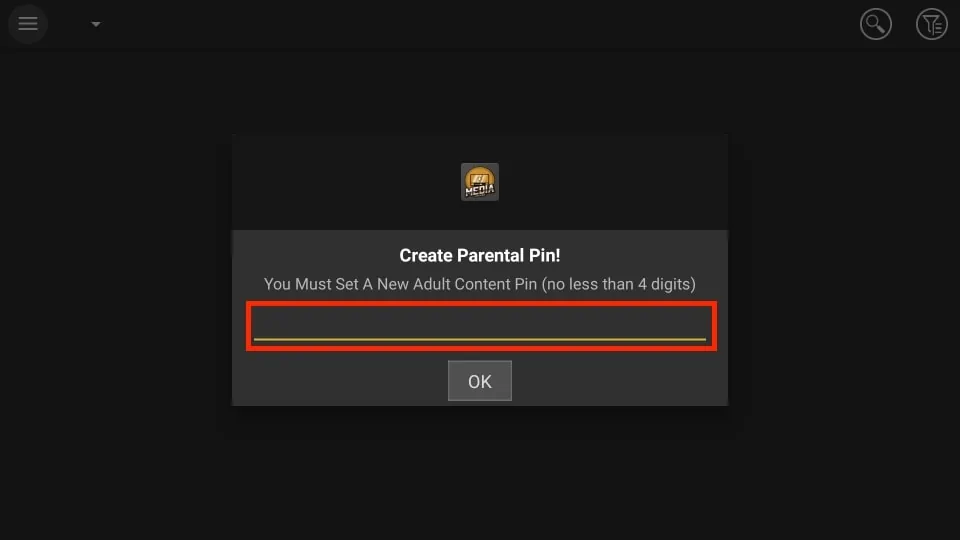 create a parental pin