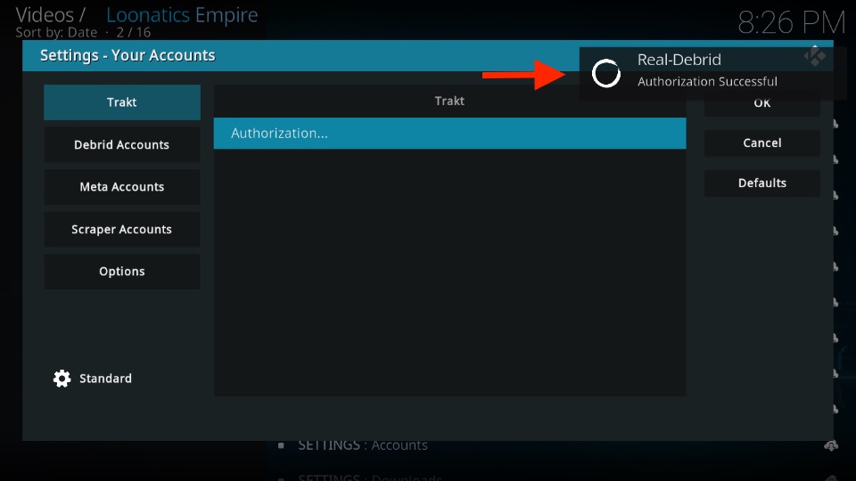 how to install loonatics empire kodi addon