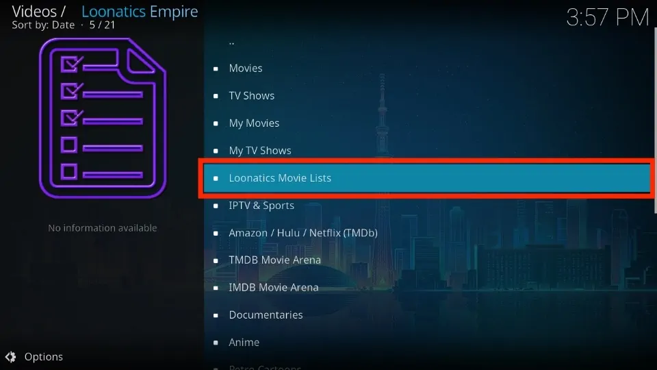 select Loonatics Movie Lists