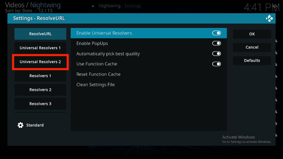 Universal Resolvers 2