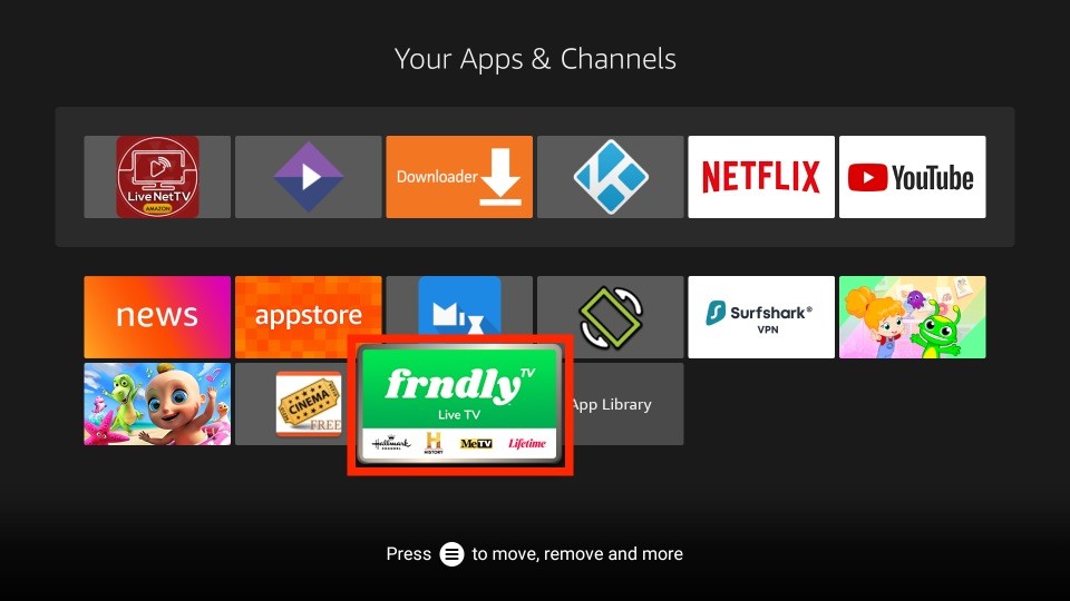 launch frndly tv