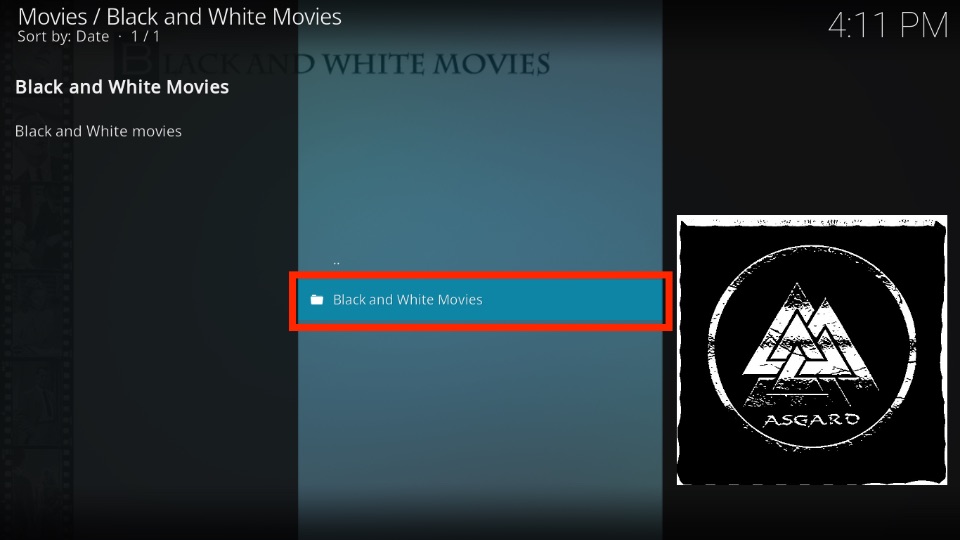 Open the Black and White Movies