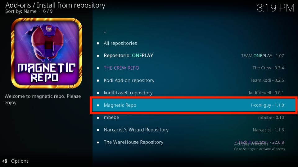 select Magnetic Repo