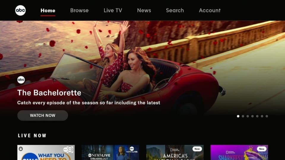 Watch abc live top on firestick