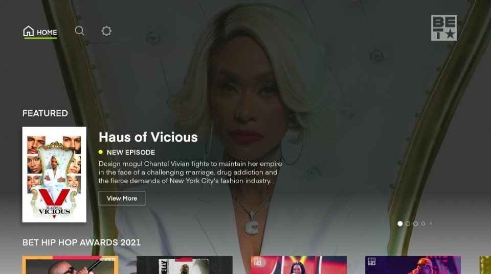 bet home page