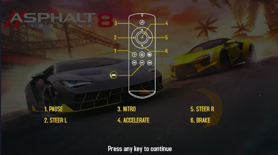 Asphalt Road 8 on FireStick guide