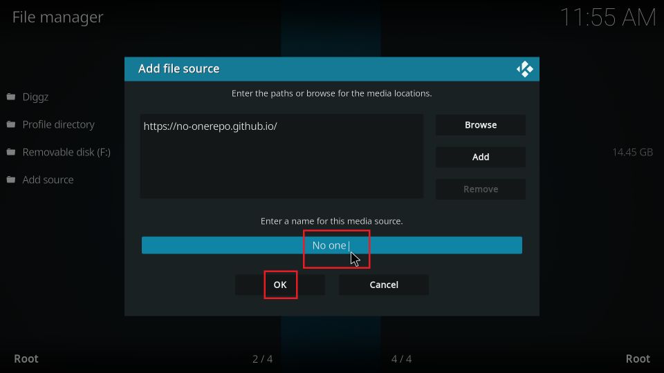 enter media source name