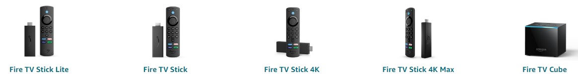 firestick vs firestick 4k vs fire tv cube comparison