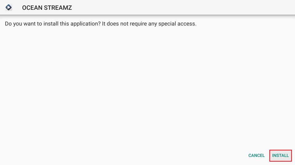 how to install Ocean Streamz APK on Firestick