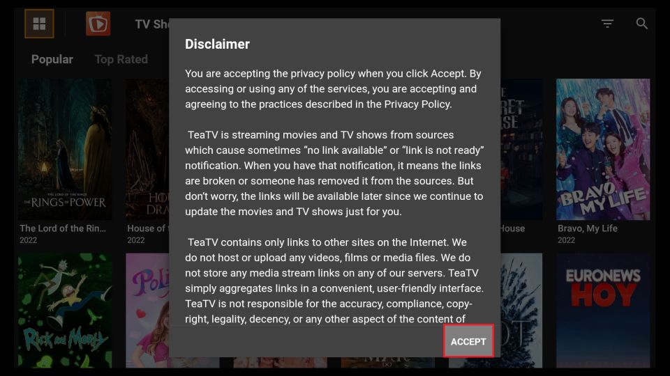 how to use teatv on firestick
