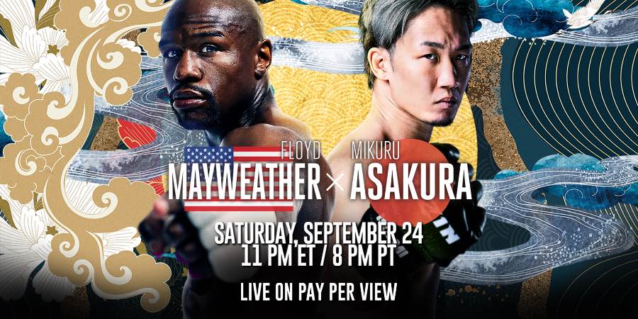 mayweather vs. asakura online