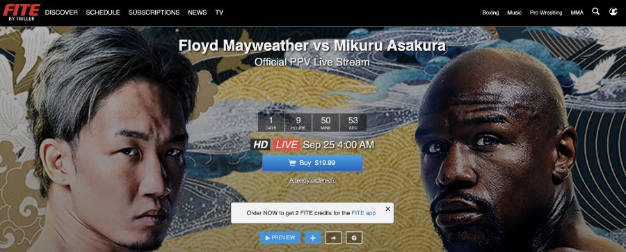 mayweather vs. asakura