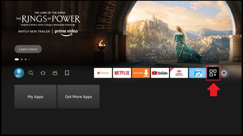 click apps icon