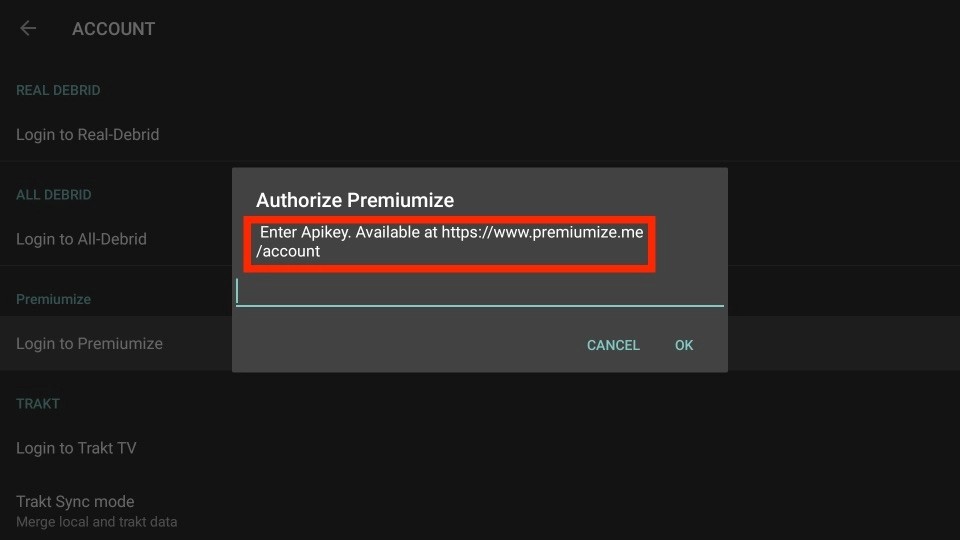 Authorized Premiumize