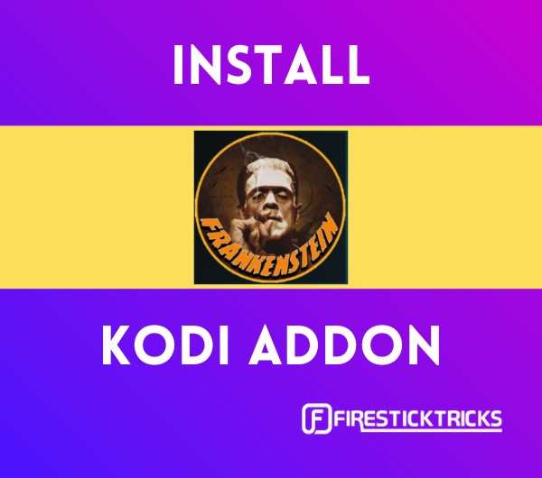 install Frankenstein kodi addon