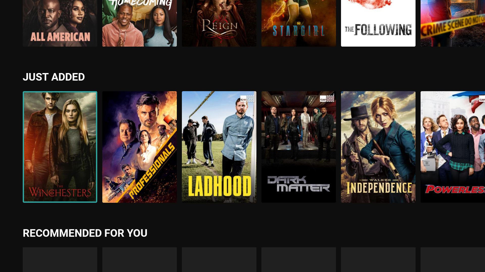 The CW makes all of their shows available for free with new Fire TV app