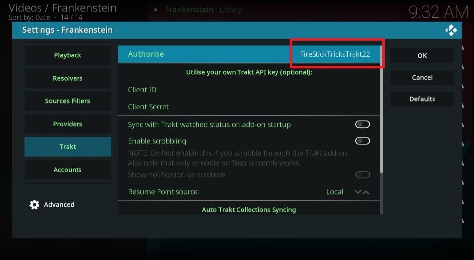 how to install Frankenstein kodi addon