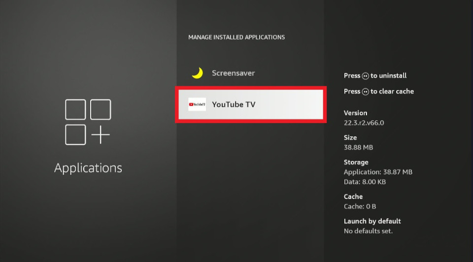 select youtube tv