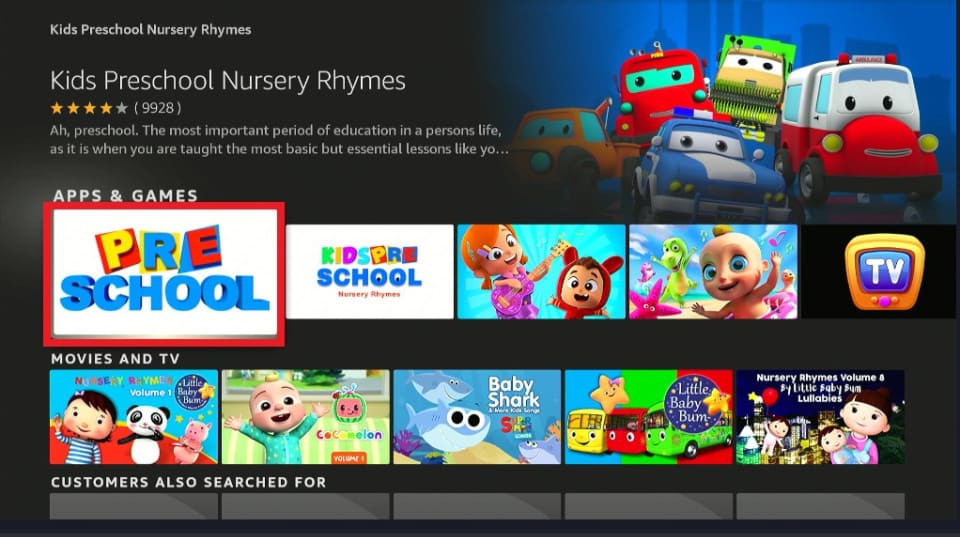 Kids PreSchool Nursery Rhymes