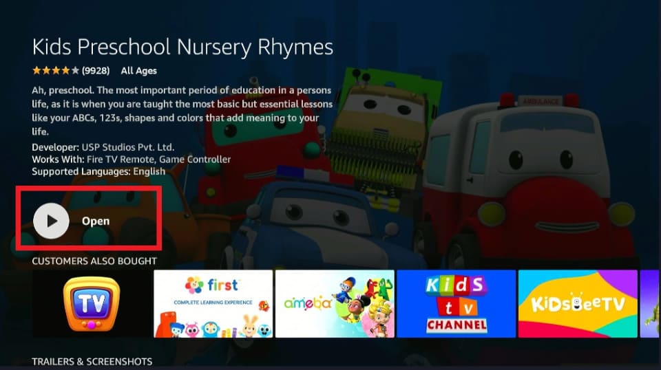 How To Install And Use Kids Preschool Nursery Rhymes On Firestick Fire