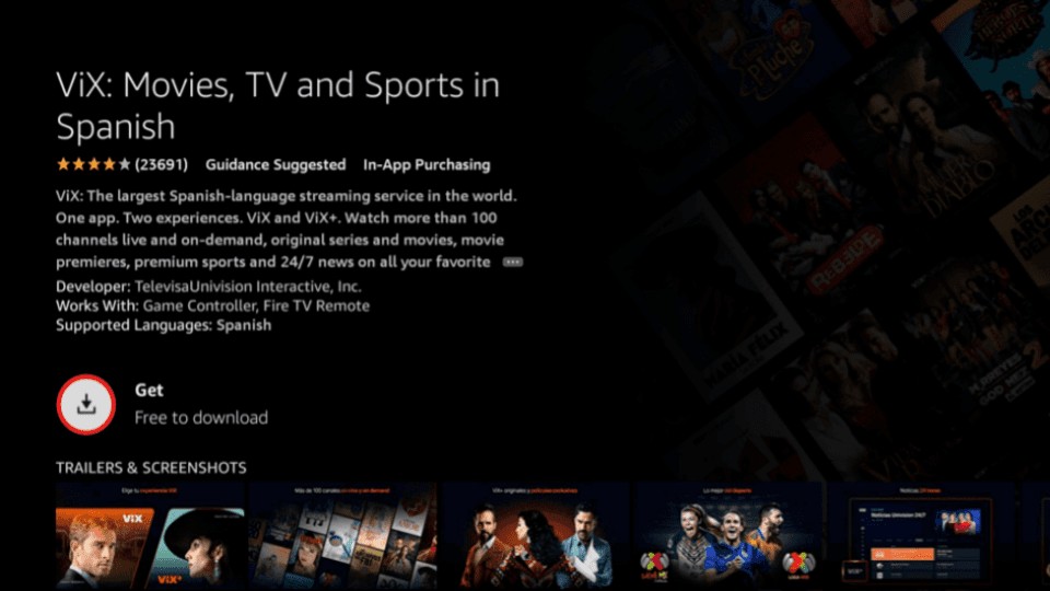 how to download vix app on firestick