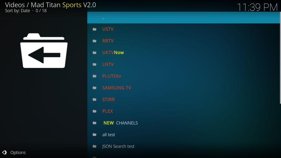 how to install mad titan sports kodi addon