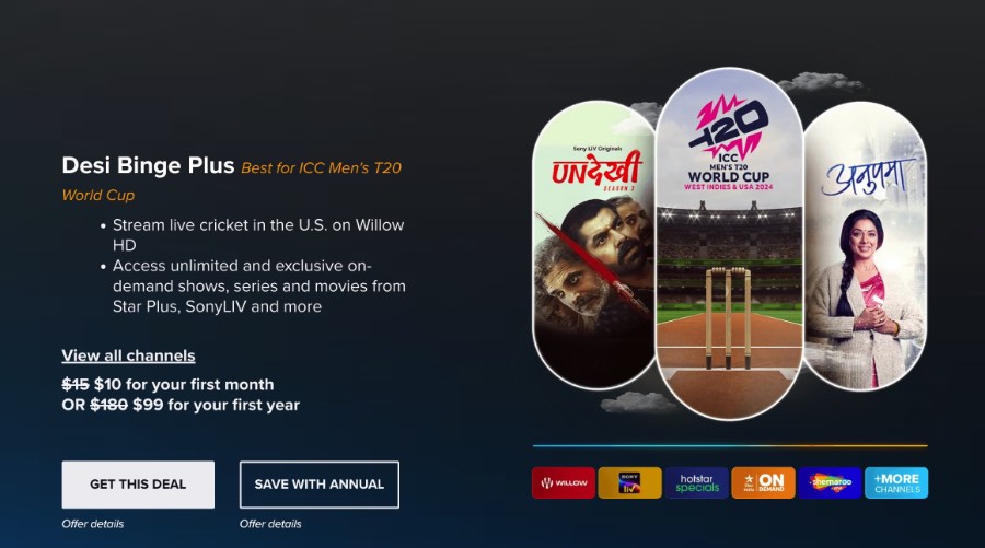 watch T20 World Cup on Fire TV