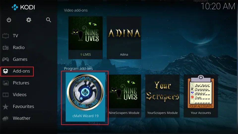 How to Install Wave Kodi Build