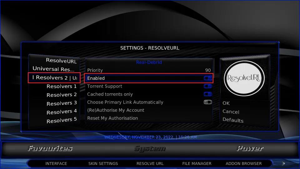 Enabled Universal Resolvers 2