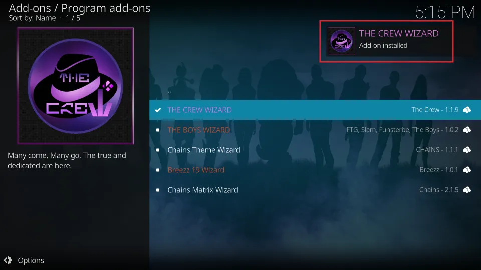 creqnique kodi build installation