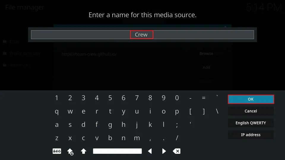 install creqnique kodi build