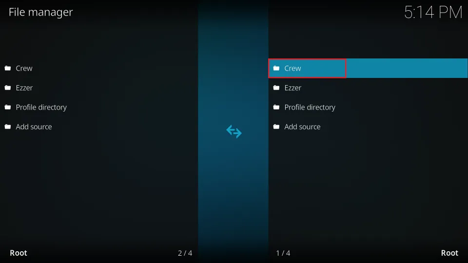 creqnique build on kodi