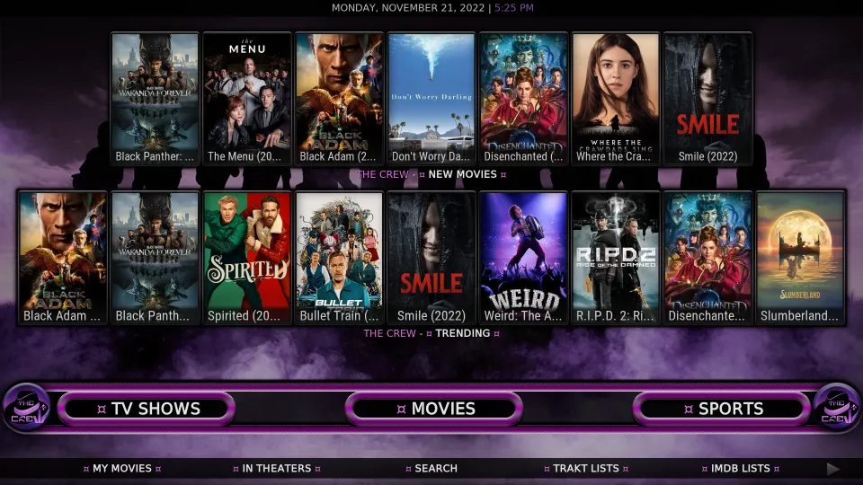 how to use crewnique kodi build