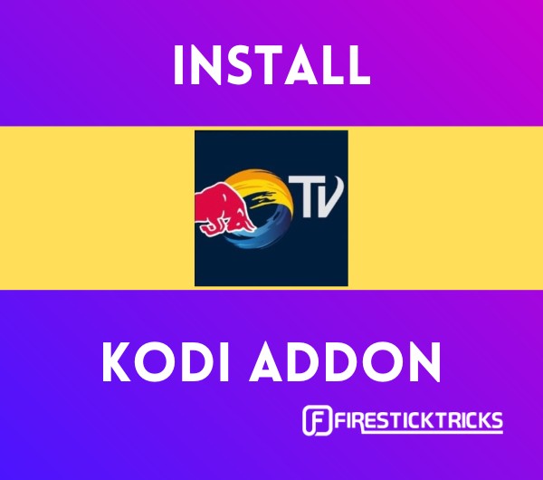 install redbull tv kodi addon