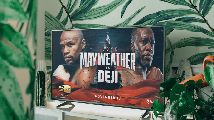 stream mayweather vs. deji online