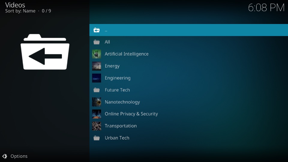 how to install curiosity stream kodi addon