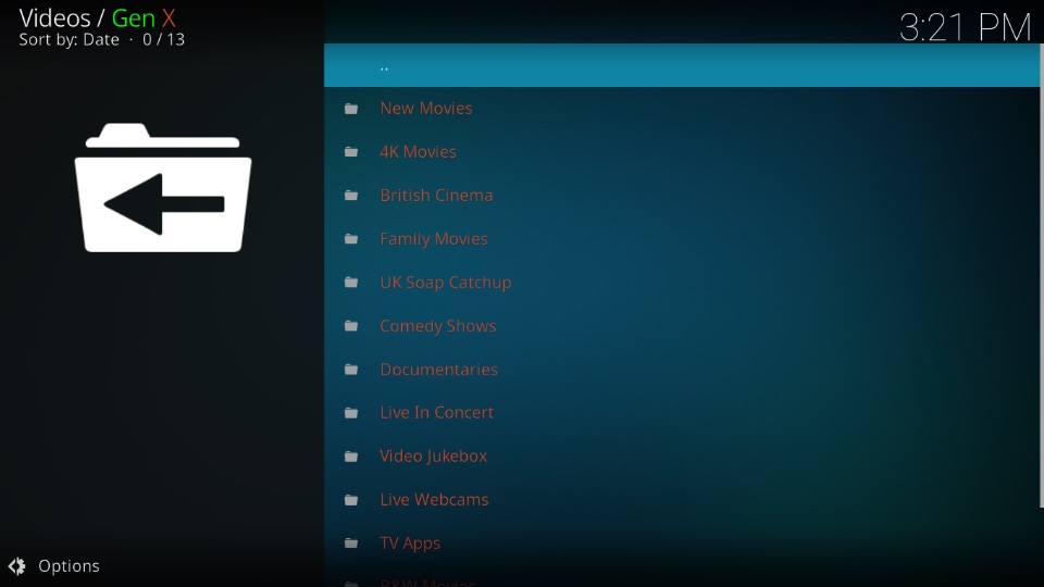gen x addon on kodi