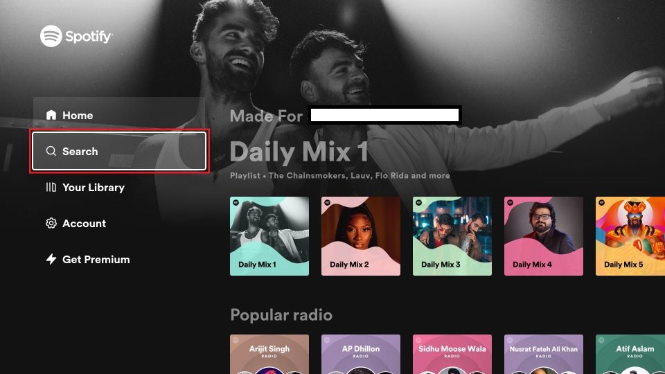 Fire clearance stick spotify