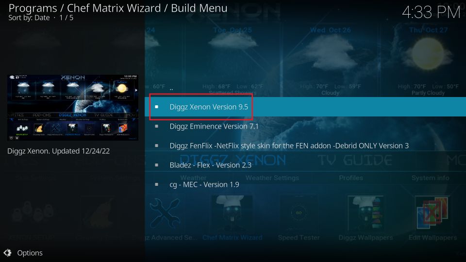 diggz xenon build