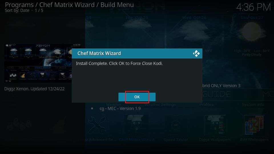  xenon kodi build