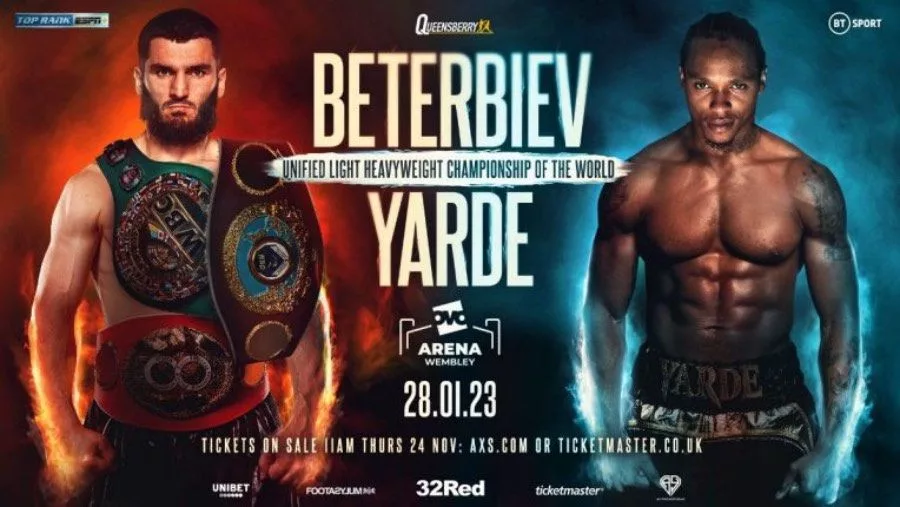 Stream Beterbiev vs. Yarde on FireStick in the UK