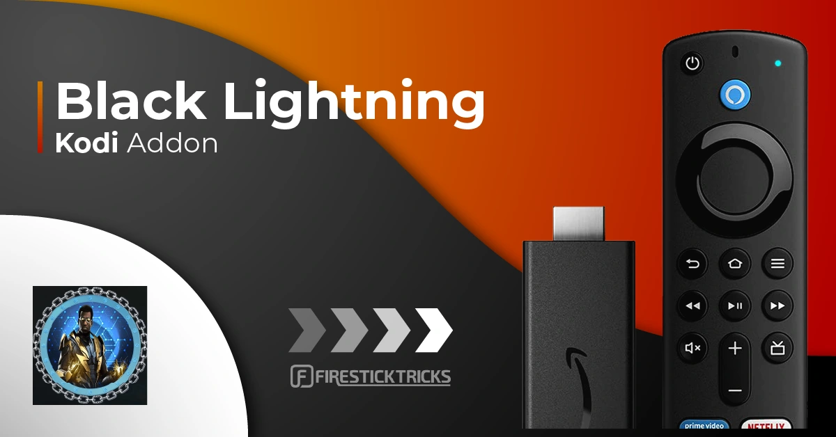 Install Black Lightning Kodi Addon