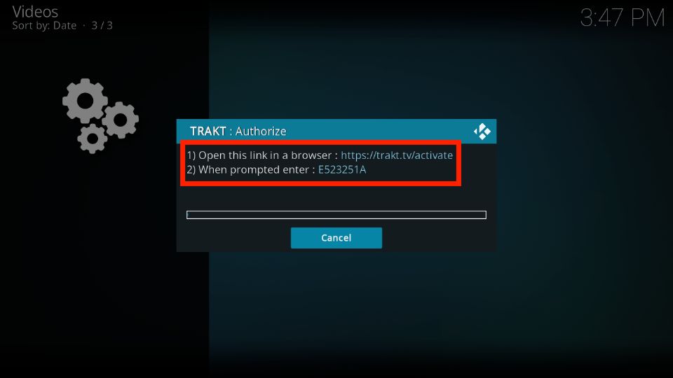 Ezra TRAKT Authorize Code