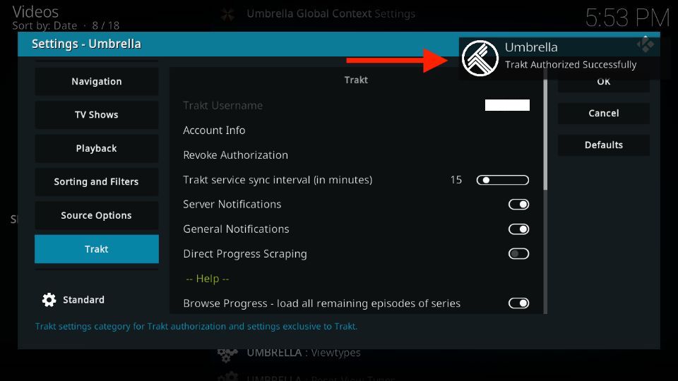 how to install umbrella kodi addon