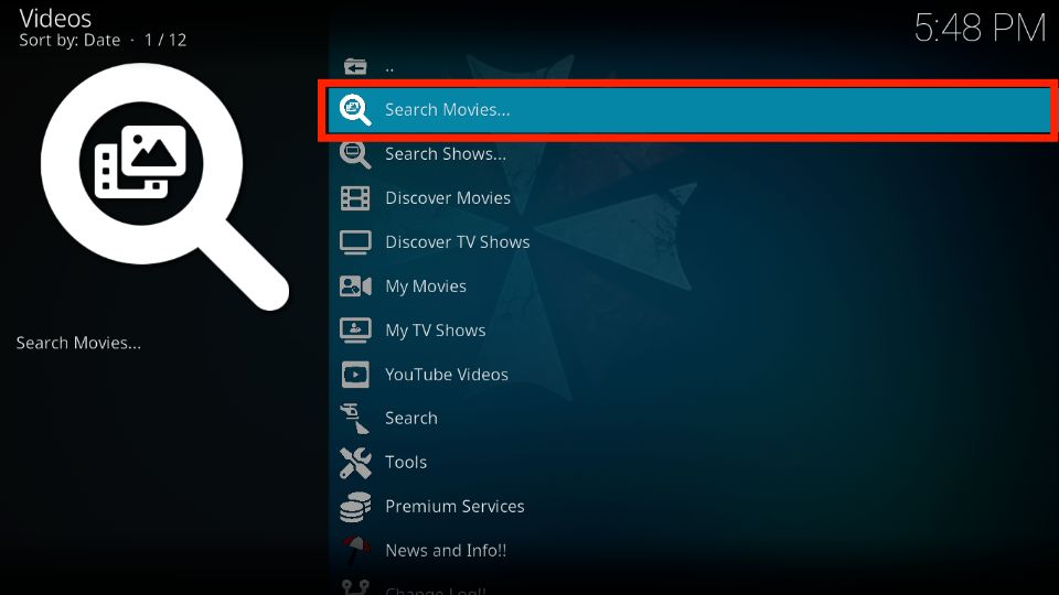 select Search Movies