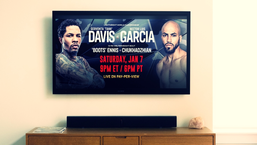 stream Gervonta Davis vs. Hector Luis Garcia on FireStick