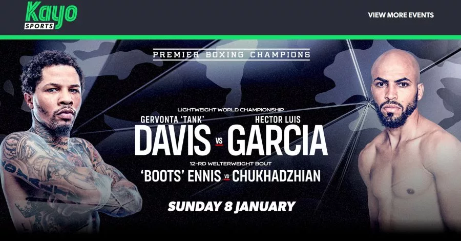 Watch Davis vs. Garcia on FireStick in Australia